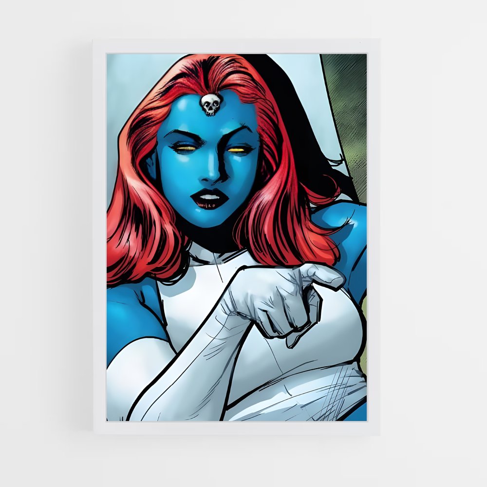 ap-mystique x-men-1 cadre Blanc