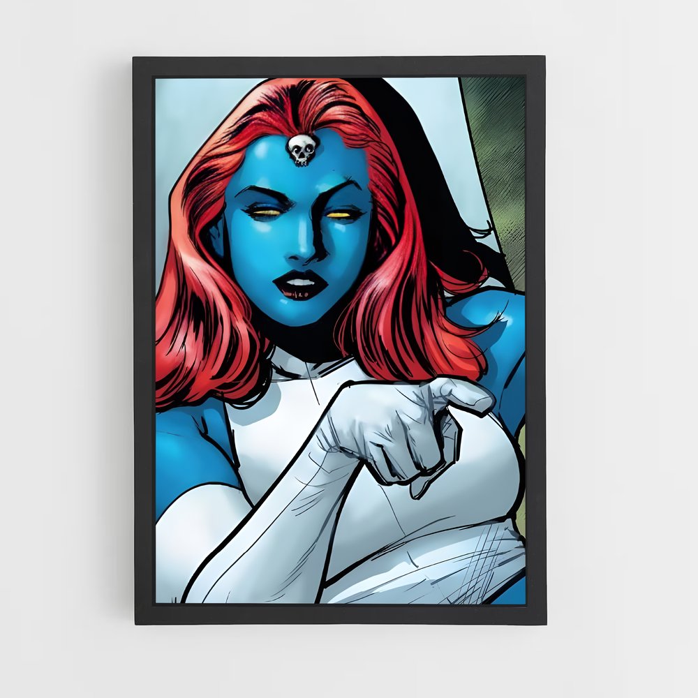 ap-mystique x-men-1 cadre Noir