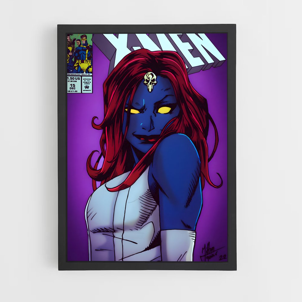 ap-mystique x-men-3 cadre Noir