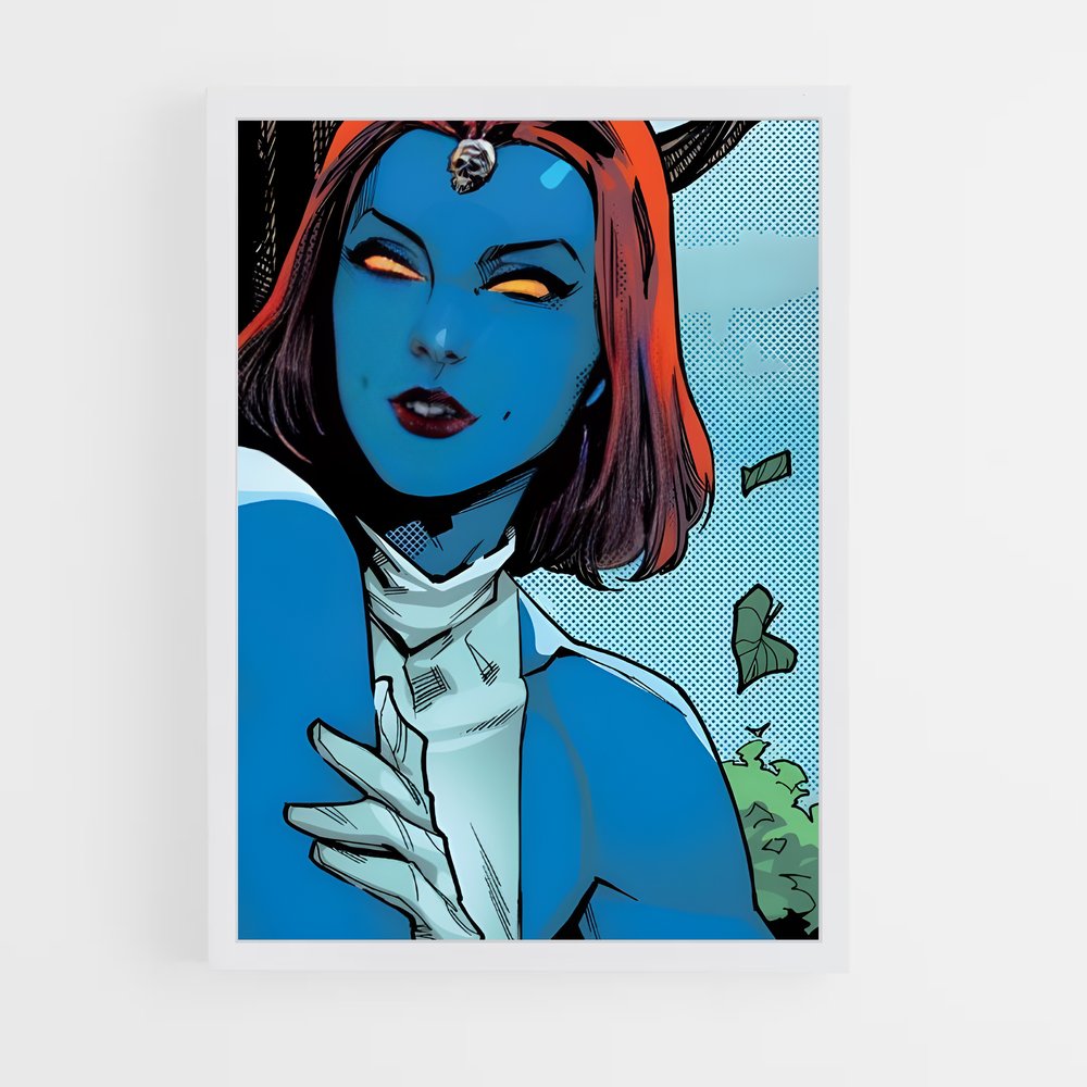 ap-mystique x-men-4 cadre Blanc
