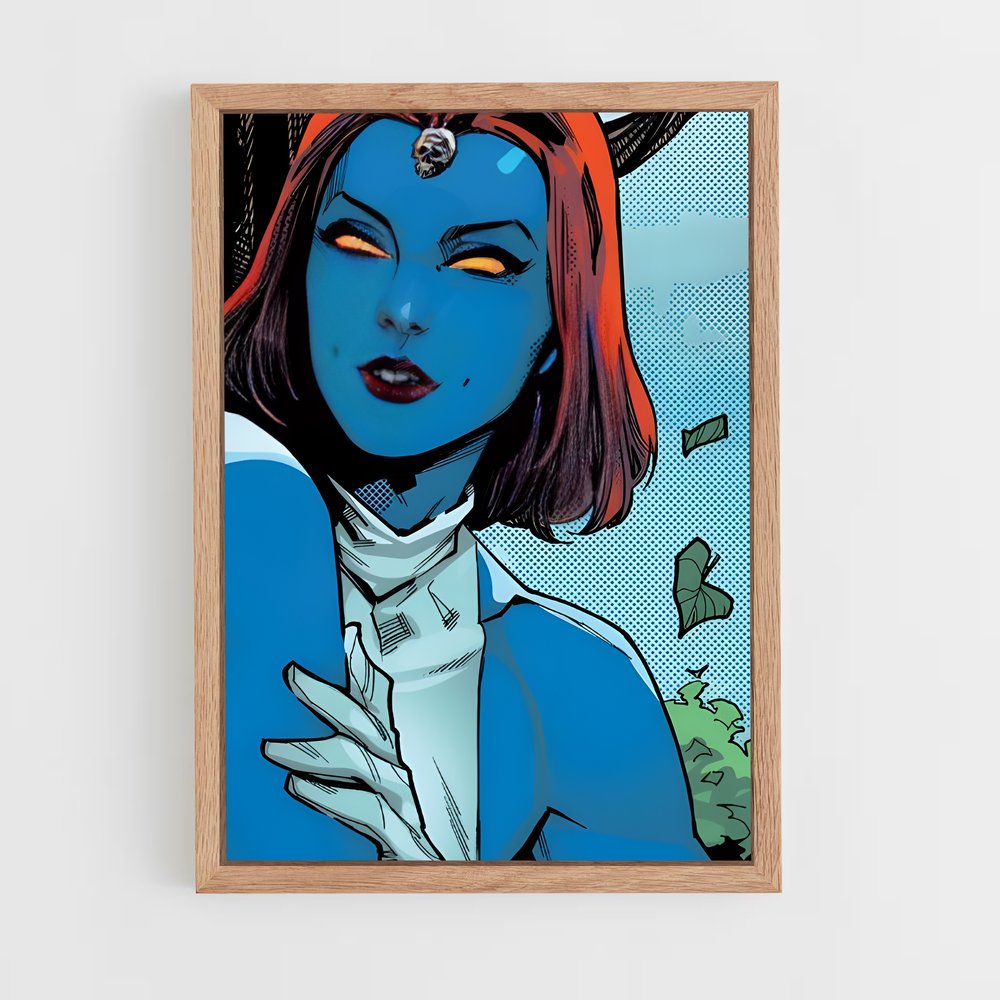 ap-mystique x-men-4 cadre Bois clair