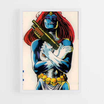 ap-mystique x-men-6 cadre Blanc