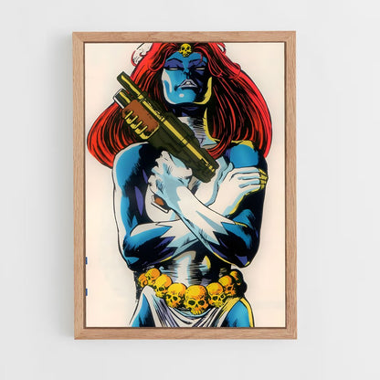 ap-mystique x-men-6 cadre Bois clair