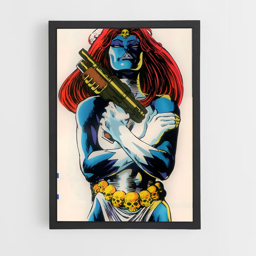 ap-mystique x-men-6 cadre Noir