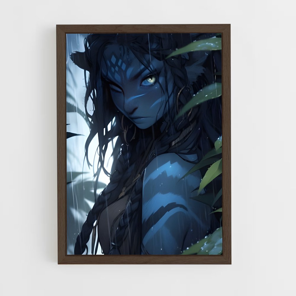ap-na'vi-5 cadre Bois foncé