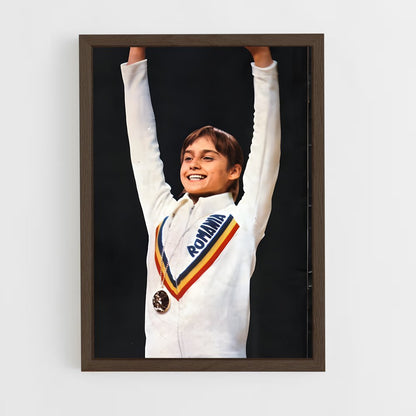 ap-nadia comaneci-2 cadre Bois foncé