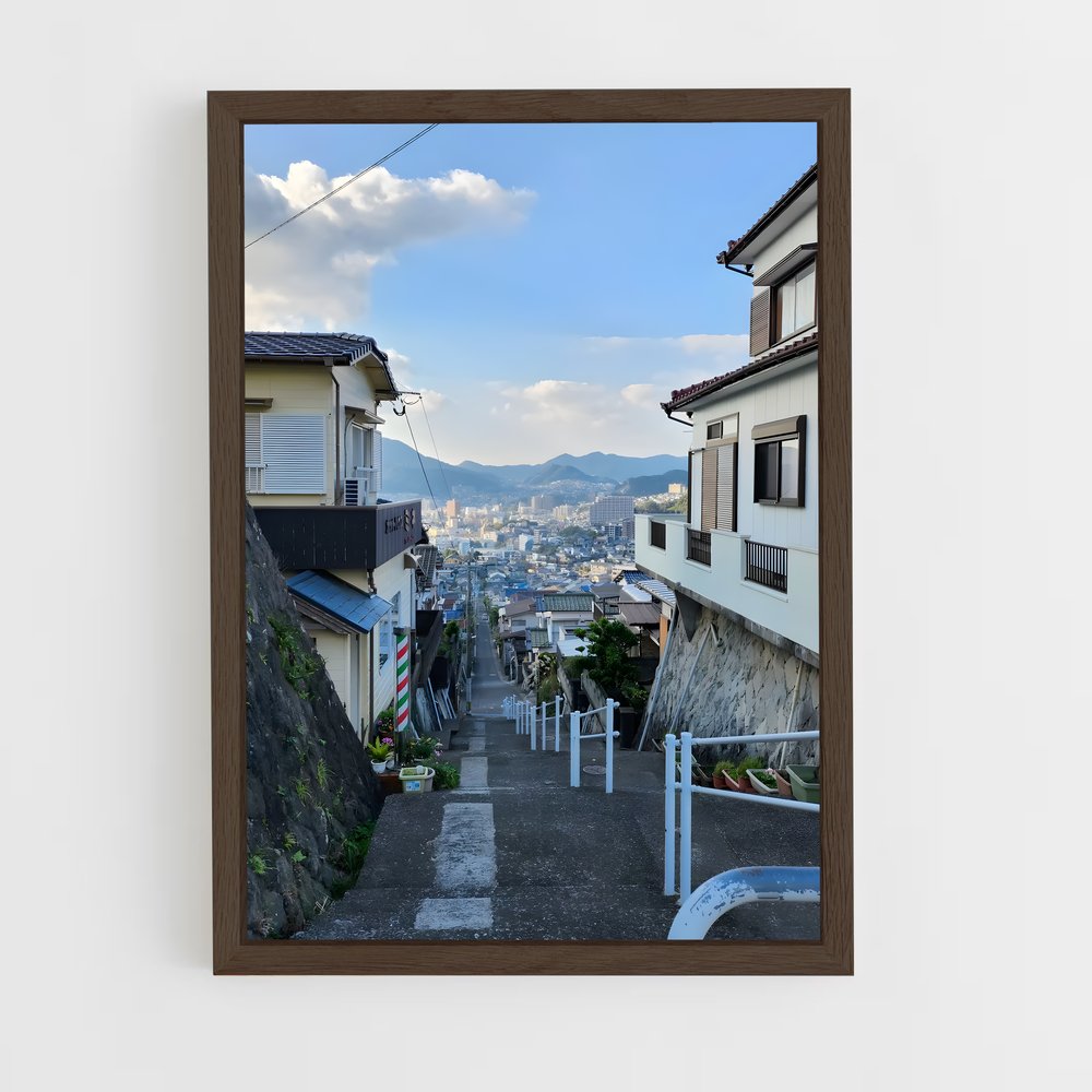 ap-nagasaki-1 cadre Bois foncé