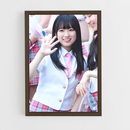 ap-nako yabuki-3 cadre Bois foncé
