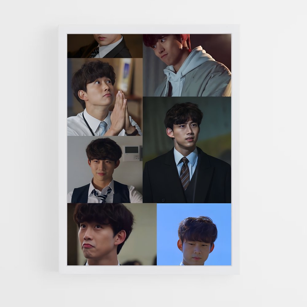ap-nam joo sung-10 cadre Blanc