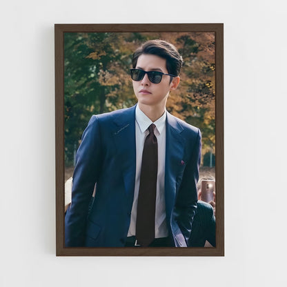 ap-nam joo sung-4 cadre Bois foncé