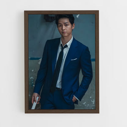 ap-nam joo sung-6 cadre Bois foncé