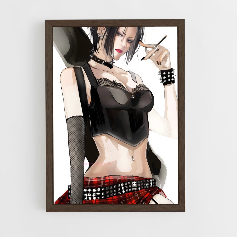 ap-nana osaki-4 cadre Bois foncé