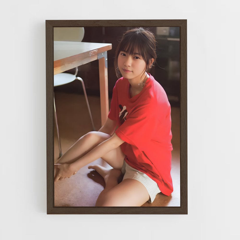 ap-nanase nishino-1 cadre Bois foncé