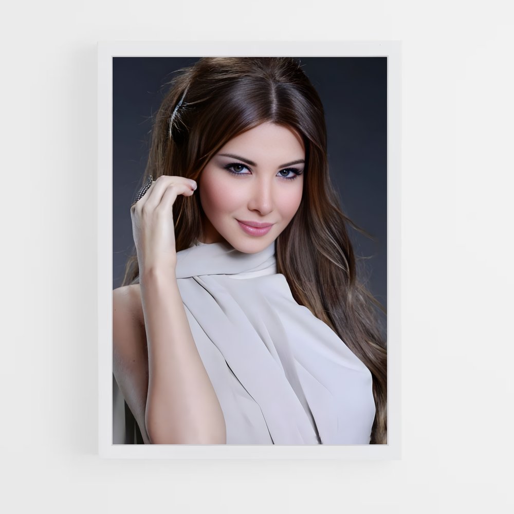 ap-nancy ajram-1 cadre Blanc