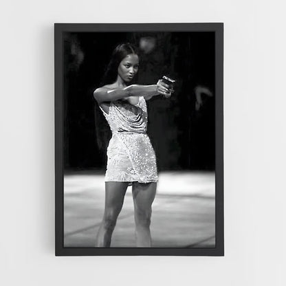 ap-naomi campbell-8 cadre Noir
