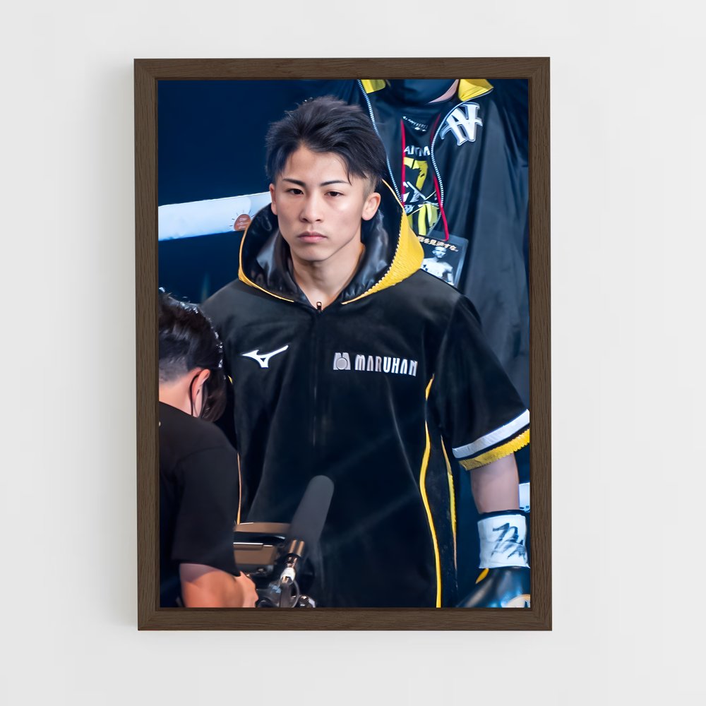 ap-naoya inoue-1 cadre Bois foncé