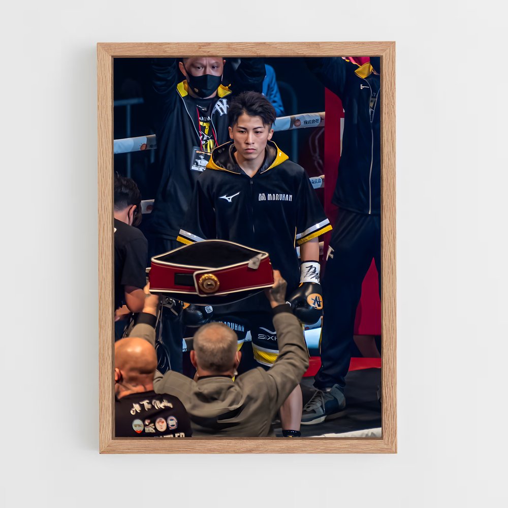 ap-naoya inoue-4 cadre Bois clair