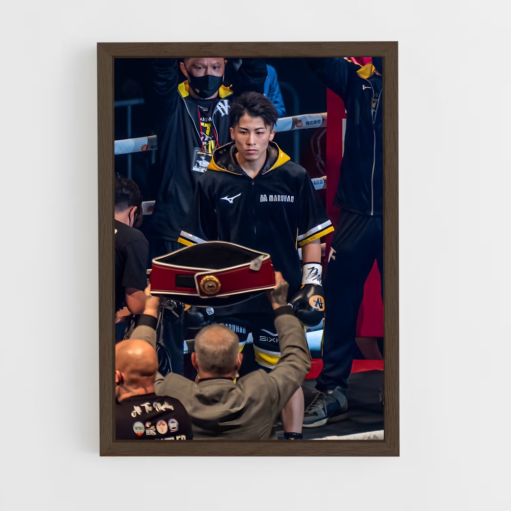 ap-naoya inoue-4 cadre Bois foncé