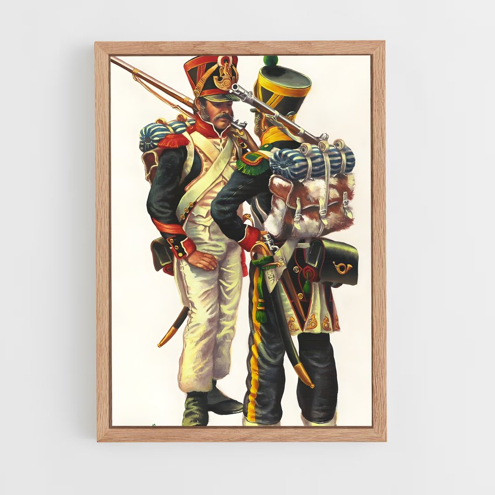 ap-napoleonic wars-4 cadre Bois clair