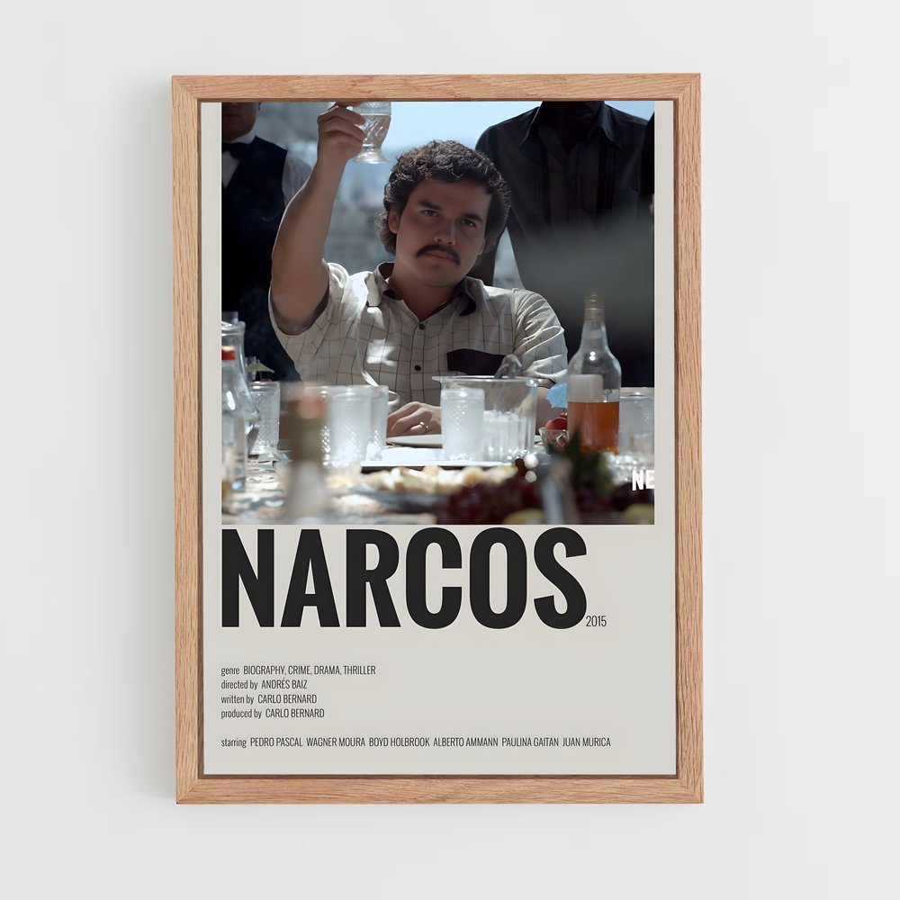 ap-narcos-1 cadre Bois clair