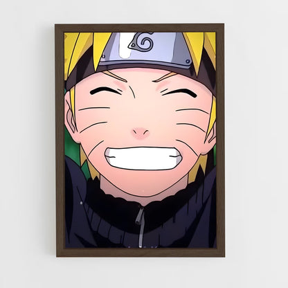 ap-naruto uzumaki-4 cadre Bois foncé