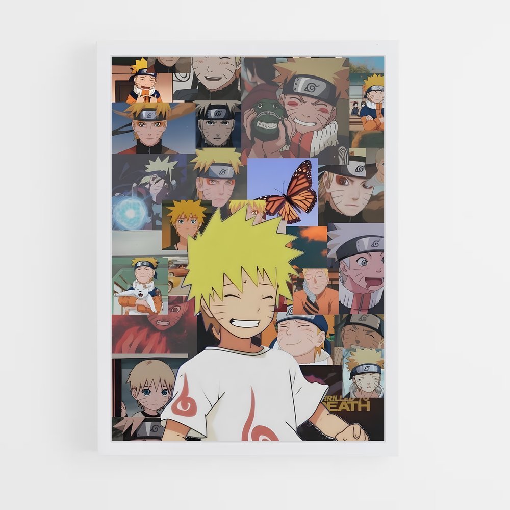 ap-naruto uzumaki-5 cadre Blanc
