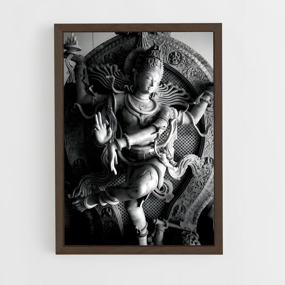 ap-nataraja-1 cadre Bois foncé