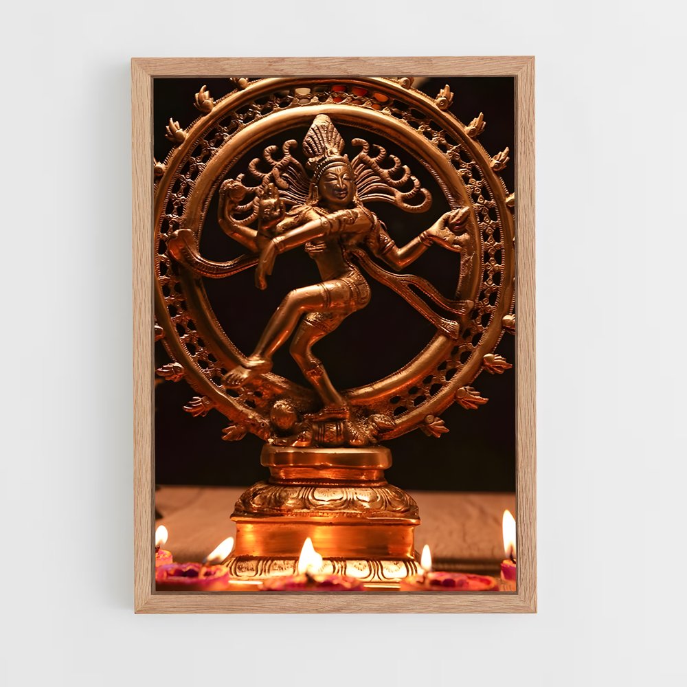 ap-nataraja-10 cadre Bois clair