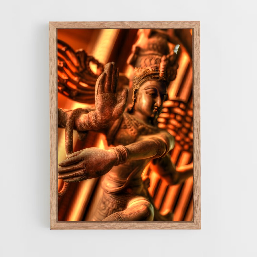 ap-nataraja-11 cadre Bois clair