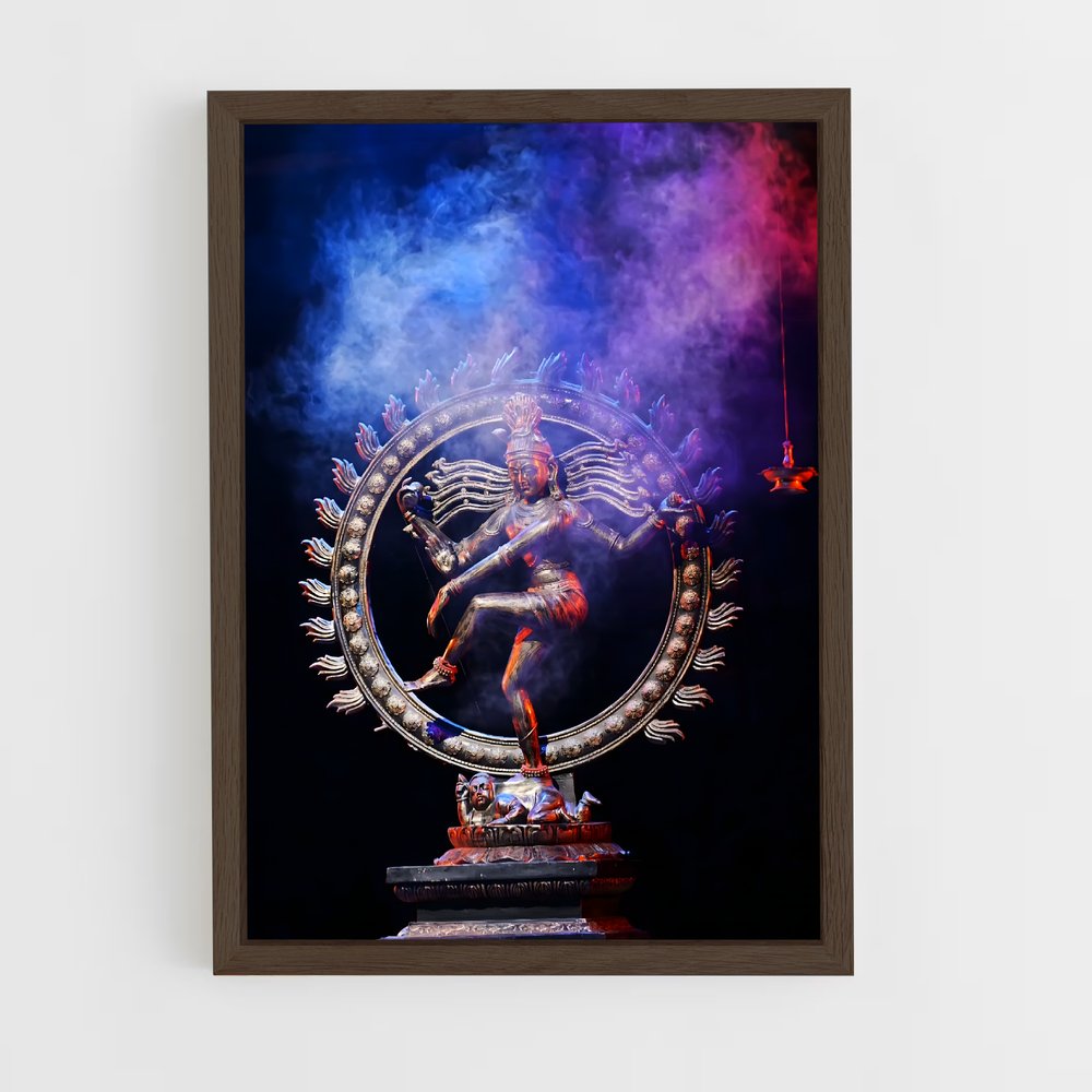 ap-nataraja-7 cadre Bois foncé