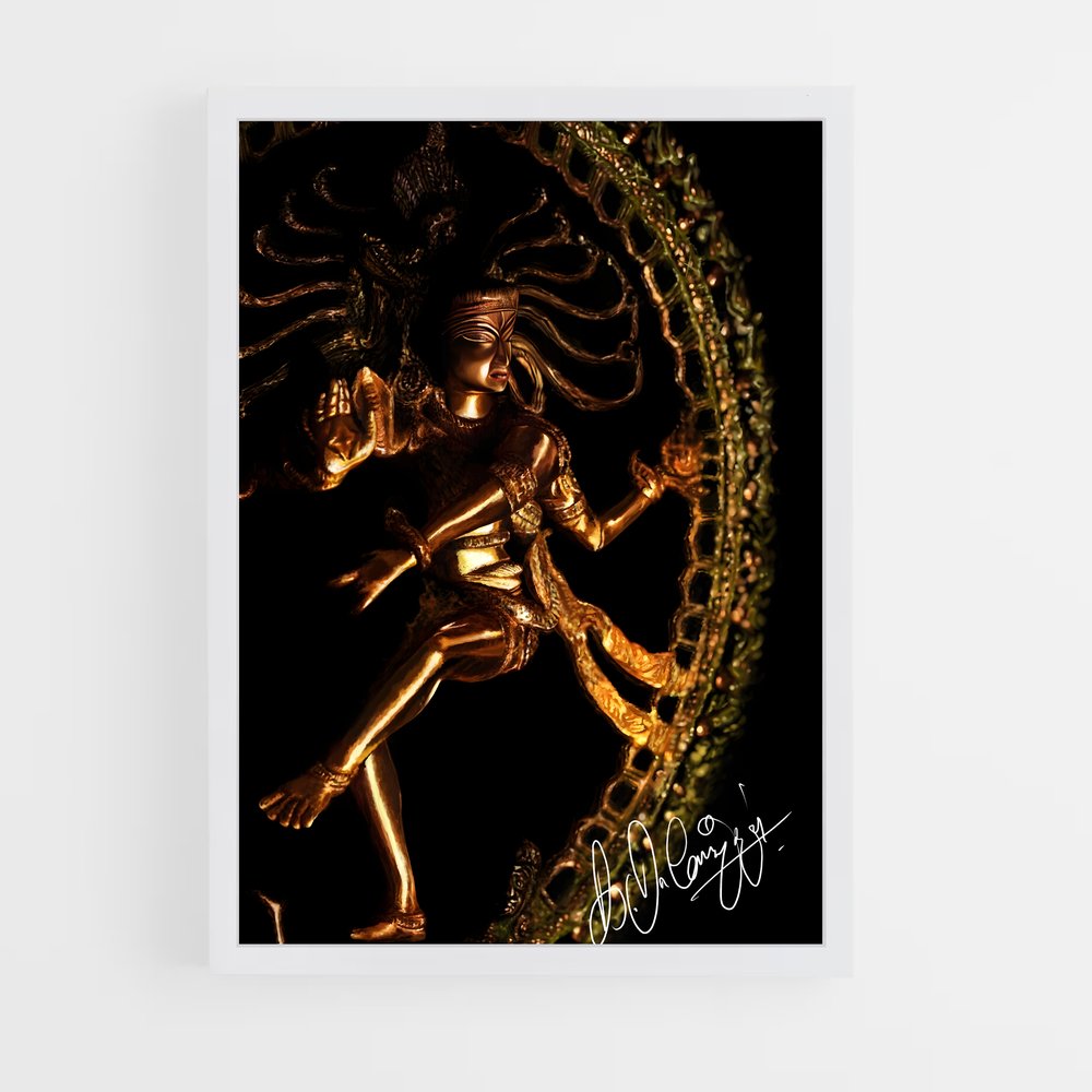 ap-nataraja-8 cadre Blanc