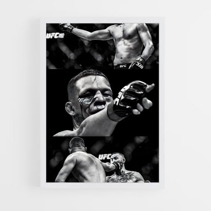 ap-nate diaz-11 cadre Blanc