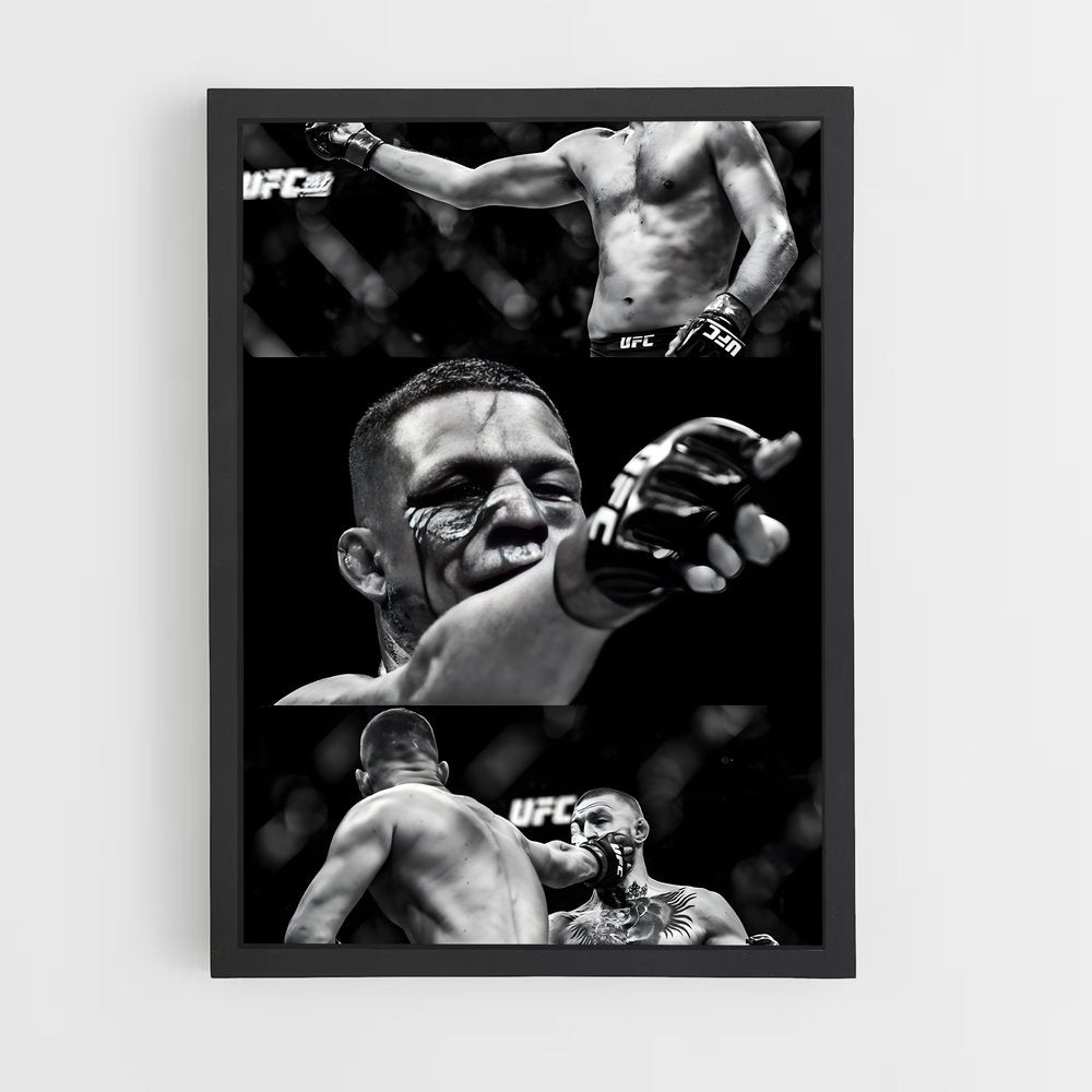 ap-nate diaz-11 cadre Noir