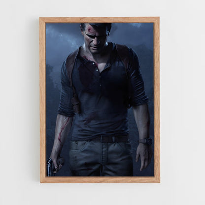 ap-nathan drake-2 cadre Bois clair