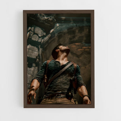 ap-nathan drake-4 cadre Bois foncé