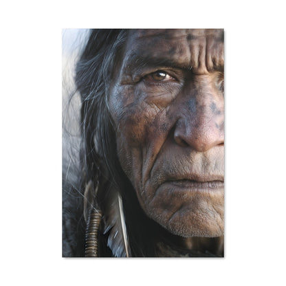 Poster Visage Ancestral