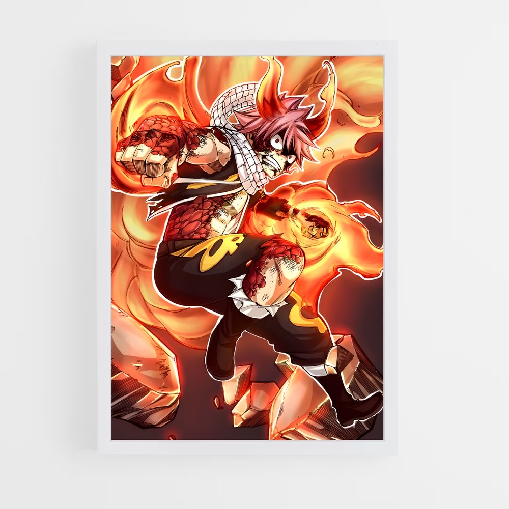ap-natsu dragneel-10 cadre Blanc