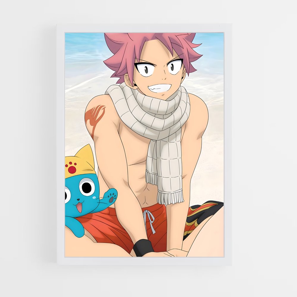 ap-natsu dragneel-2 cadre Blanc