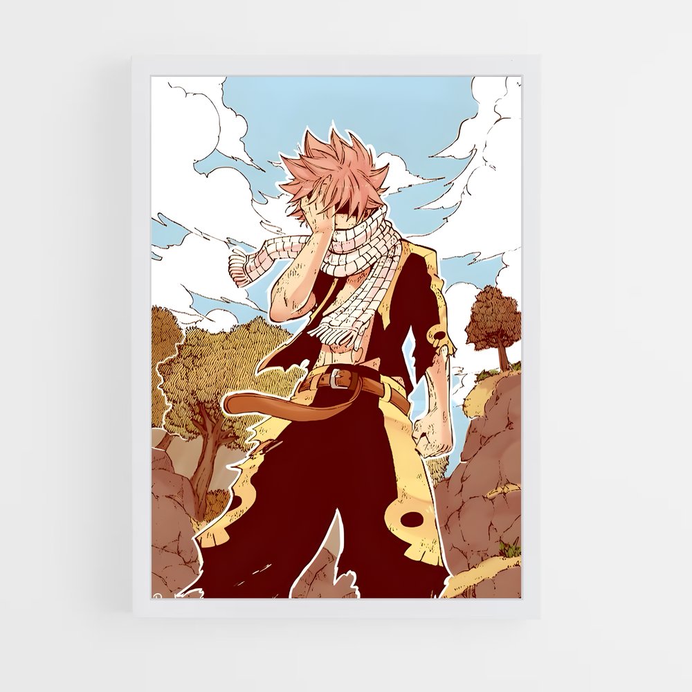 ap-natsu dragneel-4 cadre Blanc