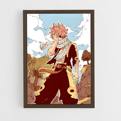 ap-natsu dragneel-4 cadre Bois foncé