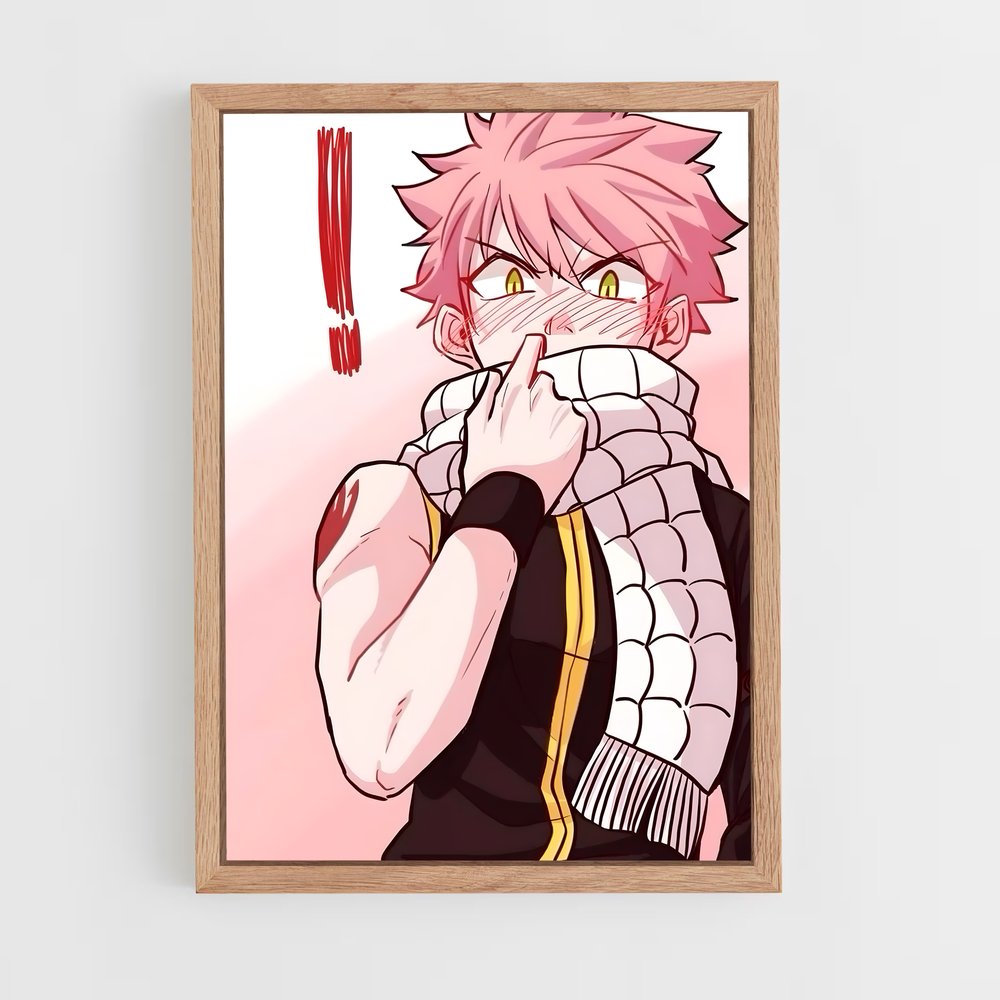 ap-natsu dragneel-5 cadre Bois clair