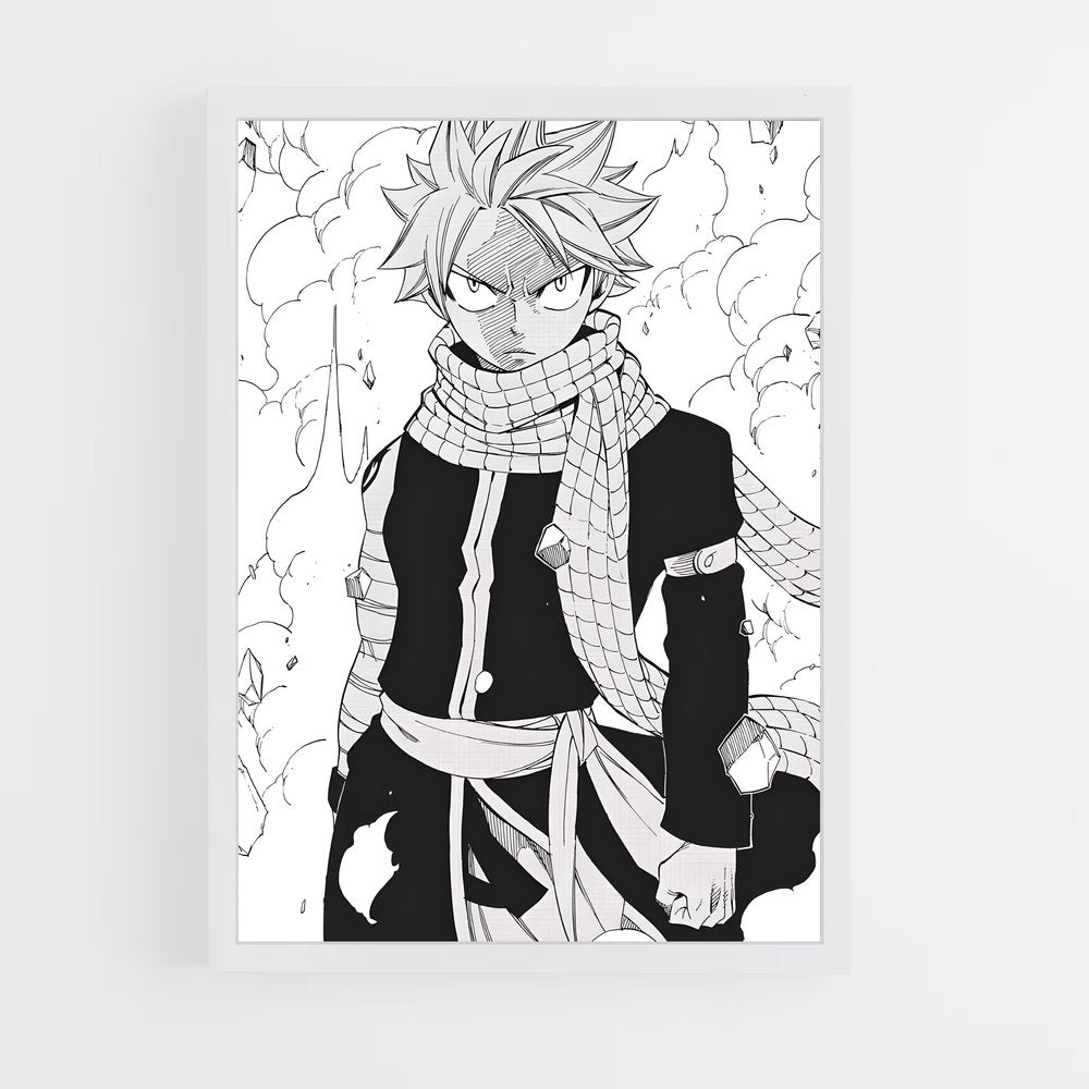 ap-natsu dragneel-7 cadre Blanc