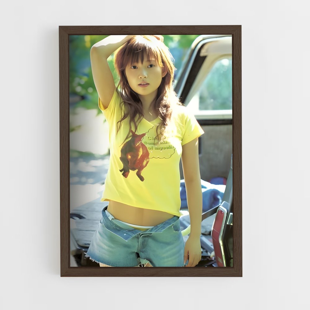 ap-natsumi abe-1 cadre Bois foncé