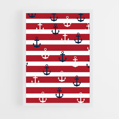 ap-nautical patterns-1 cadre Blanc