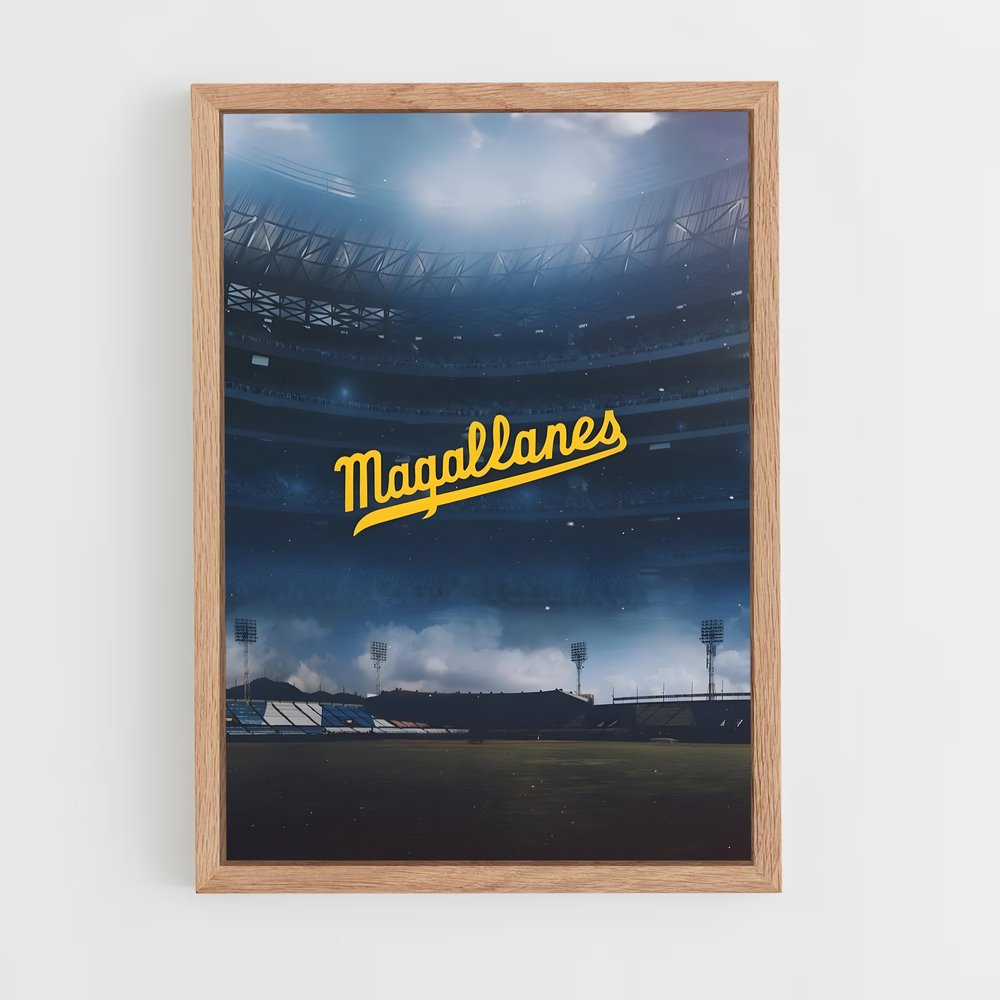 ap-navegantes del magallanes-1 cadre Bois clair