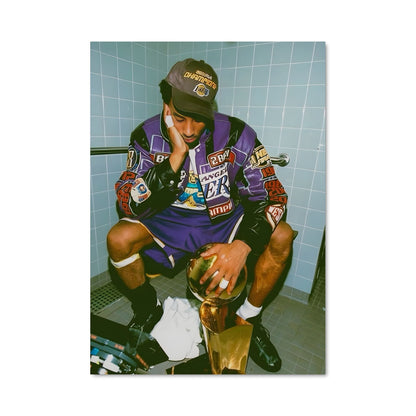 Poster Toilette Champion