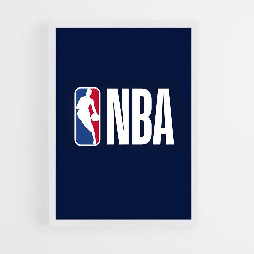 ap-nba flag-1 cadre Blanc