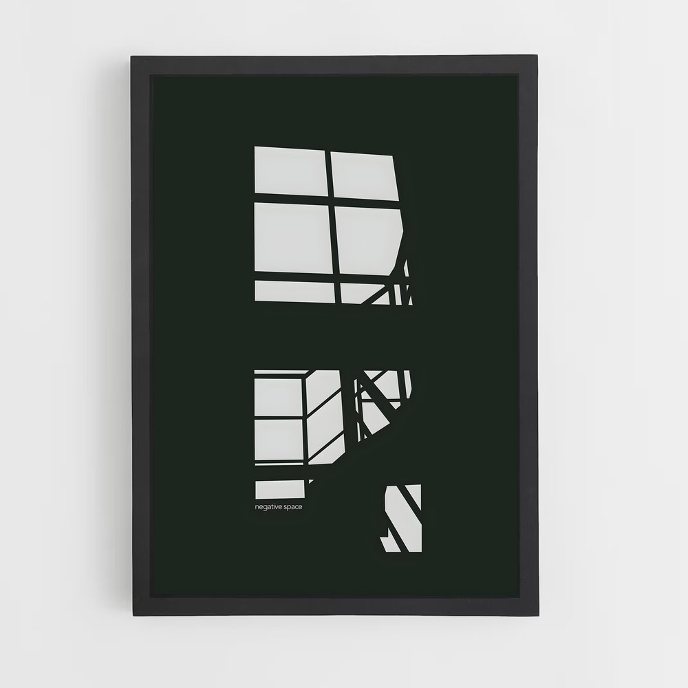 ap-negative space-2 cadre Noir