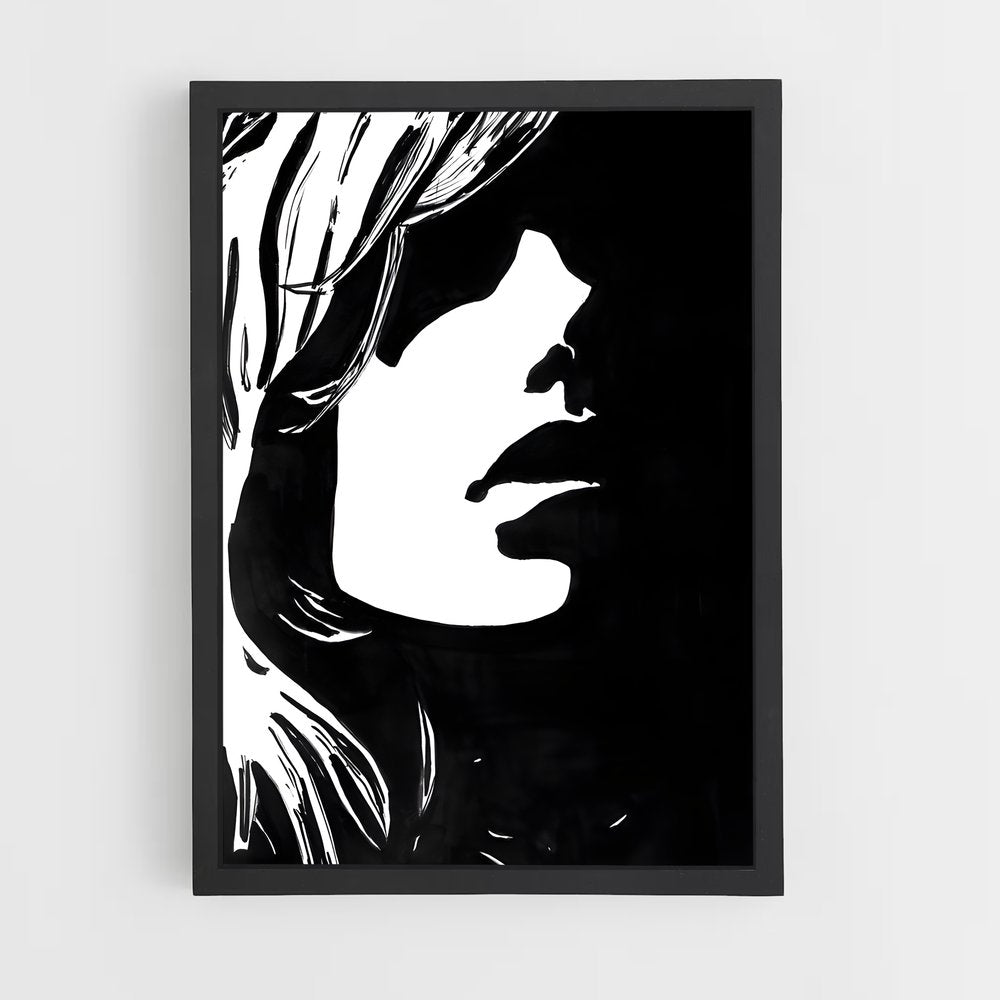 ap-negative space-3 cadre Noir