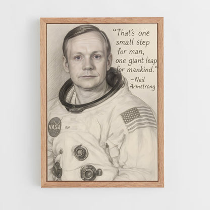 ap-neil armstrong-1 cadre Bois clair